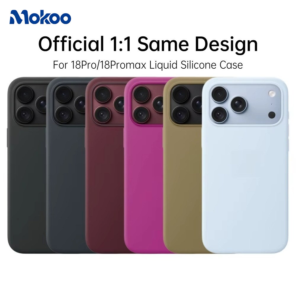 Liquid Silicone Magnetic Phone Case - Pour iPhone 18 Pro 18 Pro