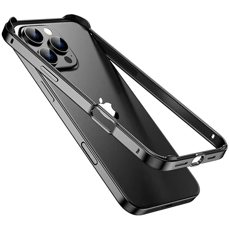 Metal Bumper Aluminum Frame Case - Coque pare-chocs en alliage d'aluminium pour