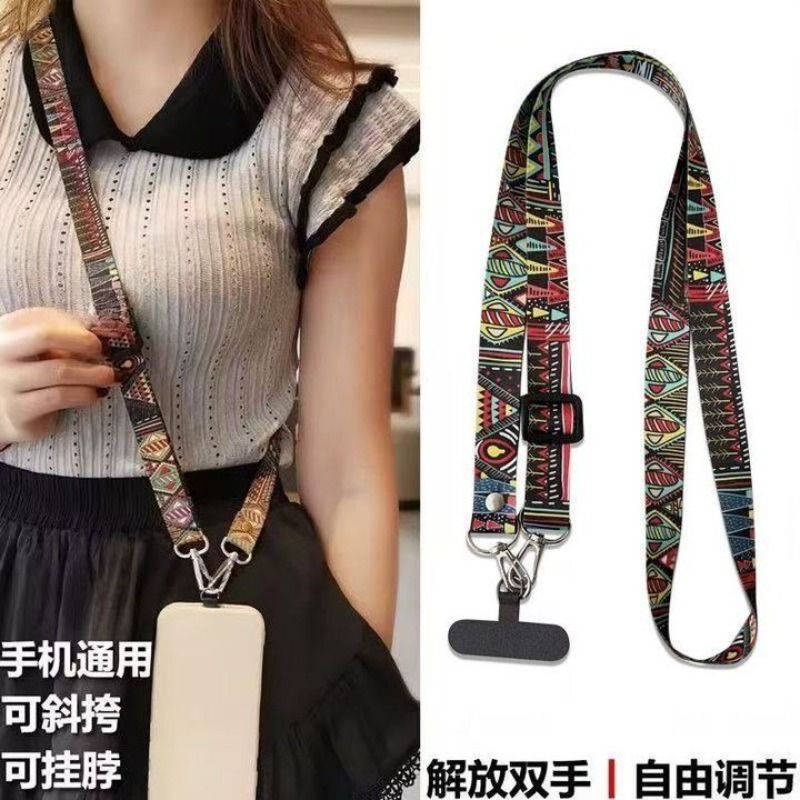 Crossbody Lanyard Neck Strap Case - Cordon de téléphone mignon de style