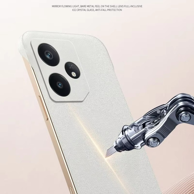 Coque sans cadre en pierre de  - Ultra Thin Frameless Phone Cover avis et prix