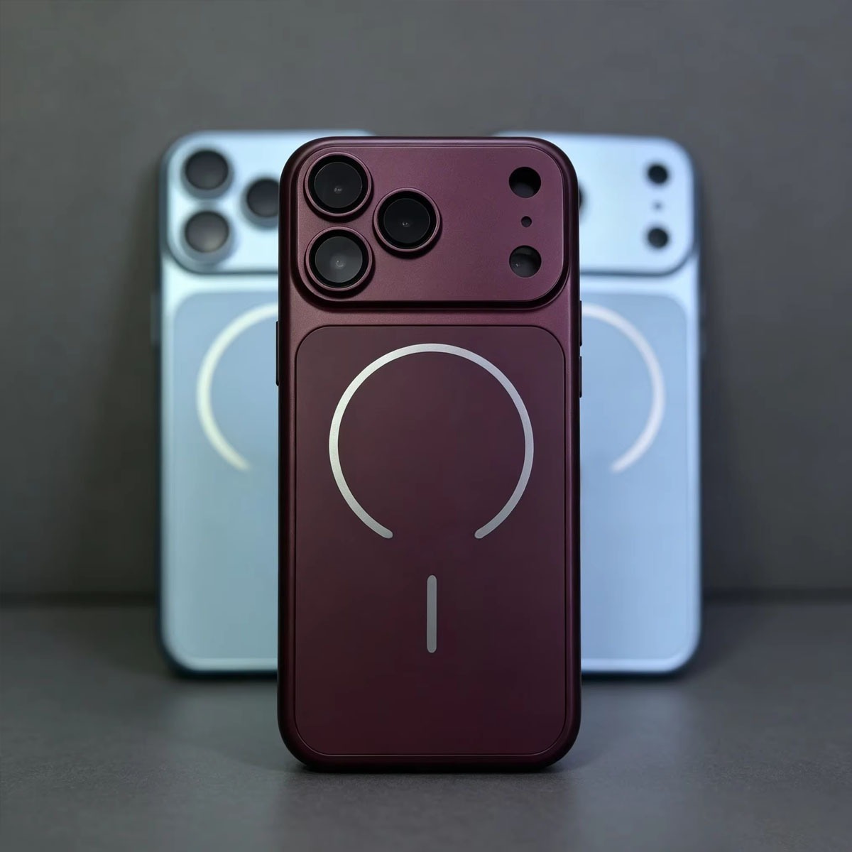 Coque de téléphone magnétique  - Matte Hard Pc Back Case avis et prix